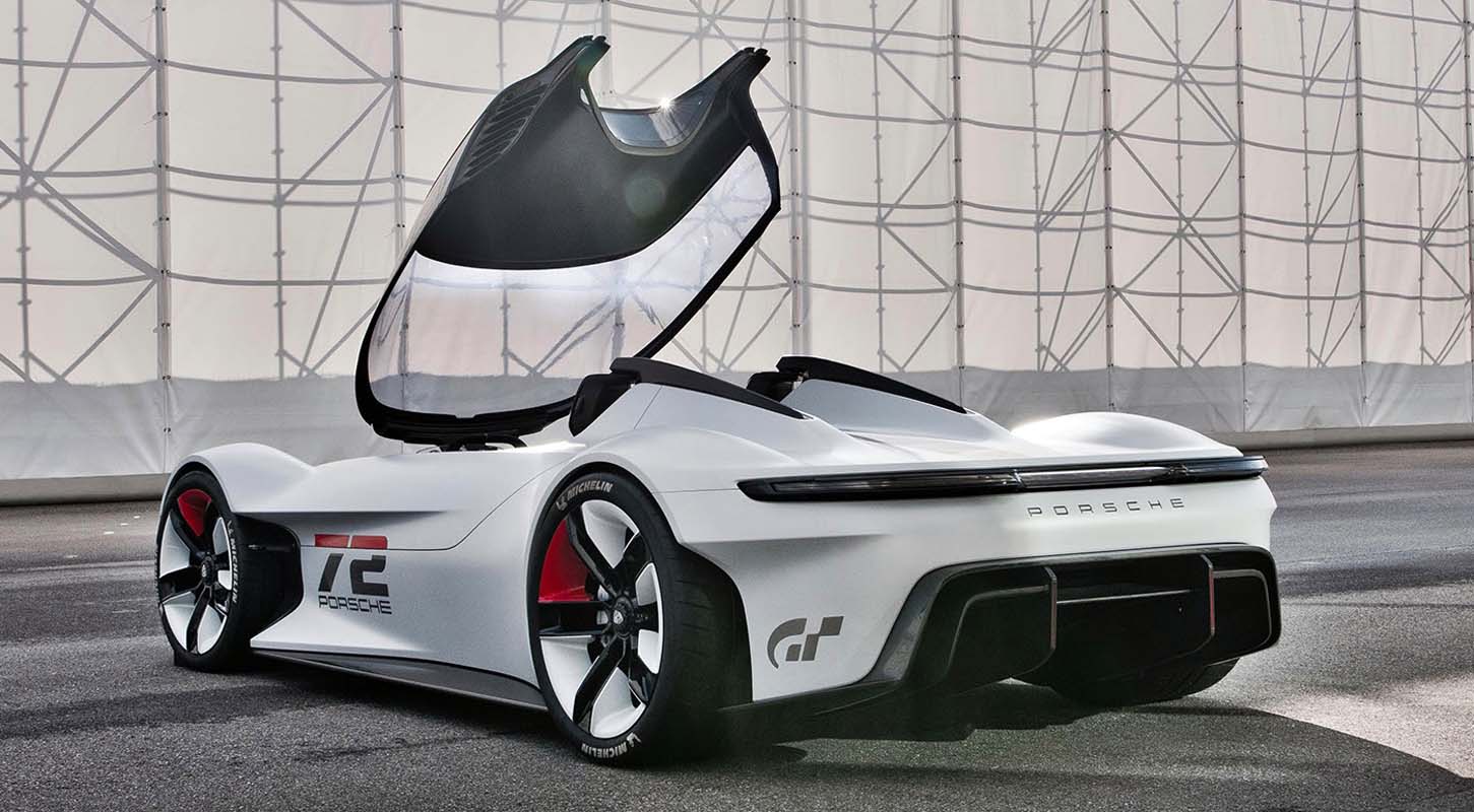 بورش فيجين غران توريسمو 2021 الجديدة تماماً – أكثر سيارات الشركة الرياضية تطرّفاً