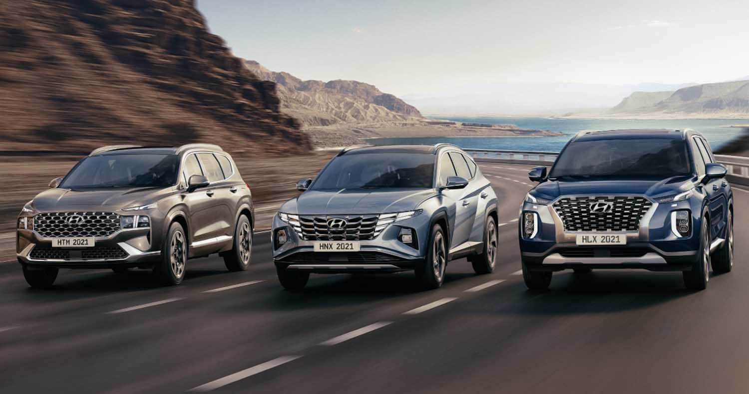 Hyundai’s Lineup Affirms Its Stand As “SUV Family Of Choice”