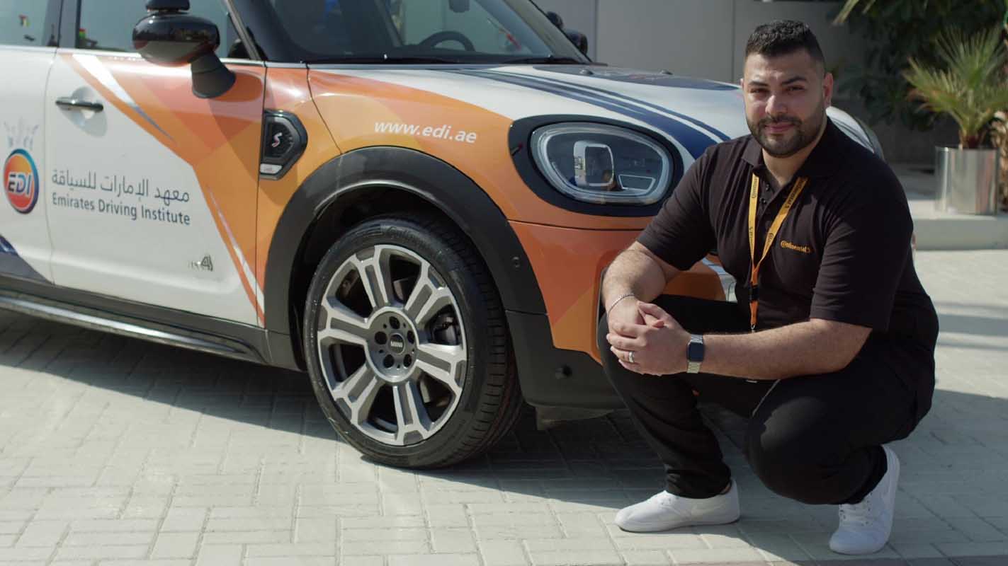 Emirates Driving Institute And Continental Team Up For Tyre Safety Campaign